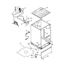 Kenmore 66517761891 cabinet diagram