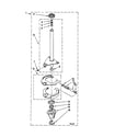 Kenmore 11029812890 brake and drive tube diagram