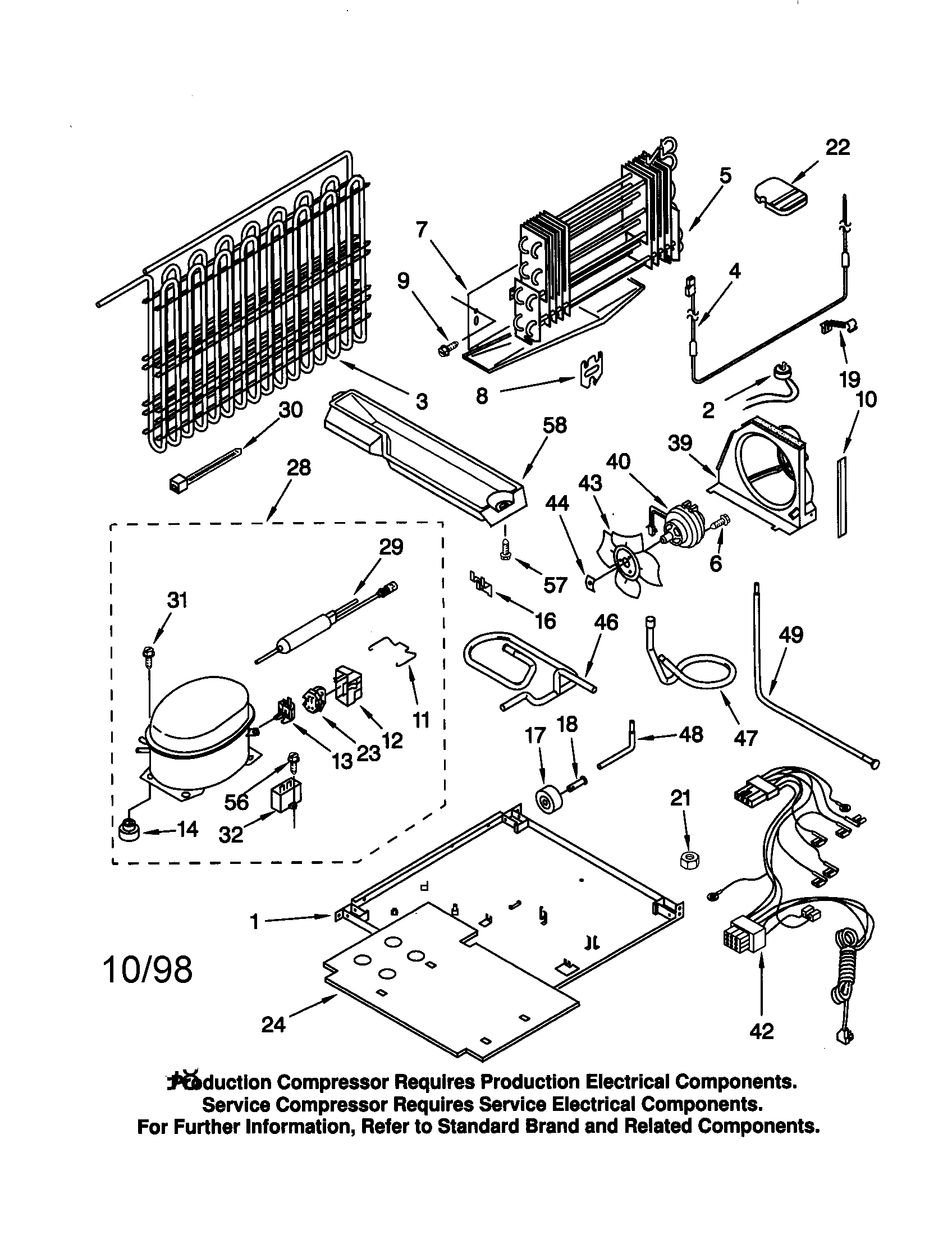 Kenmore 10678187891 unit diagram