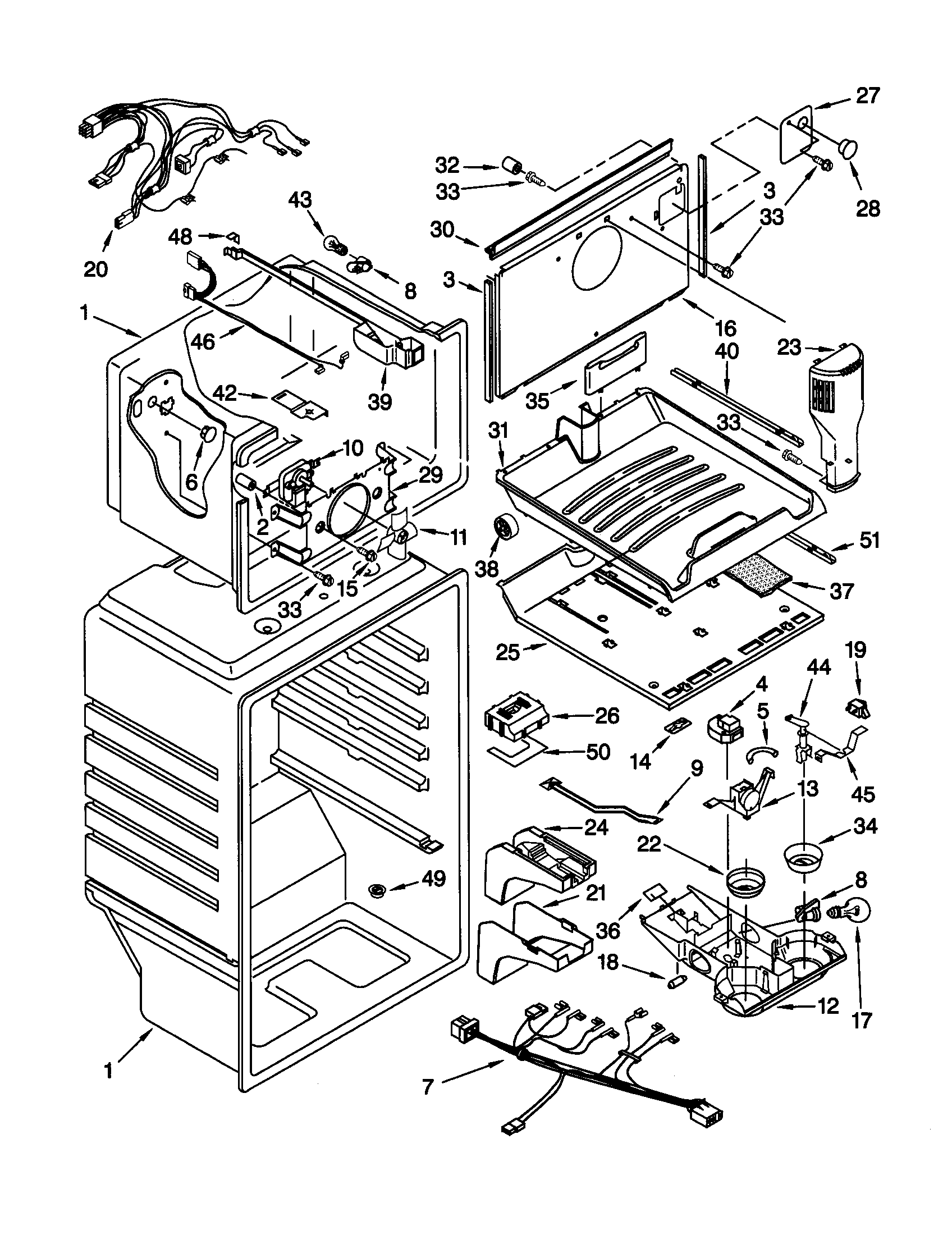 Kenmore 10678902891 liner diagram