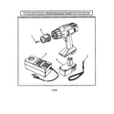 Craftsman 973274950 3/8" cordless drill-driver diagram