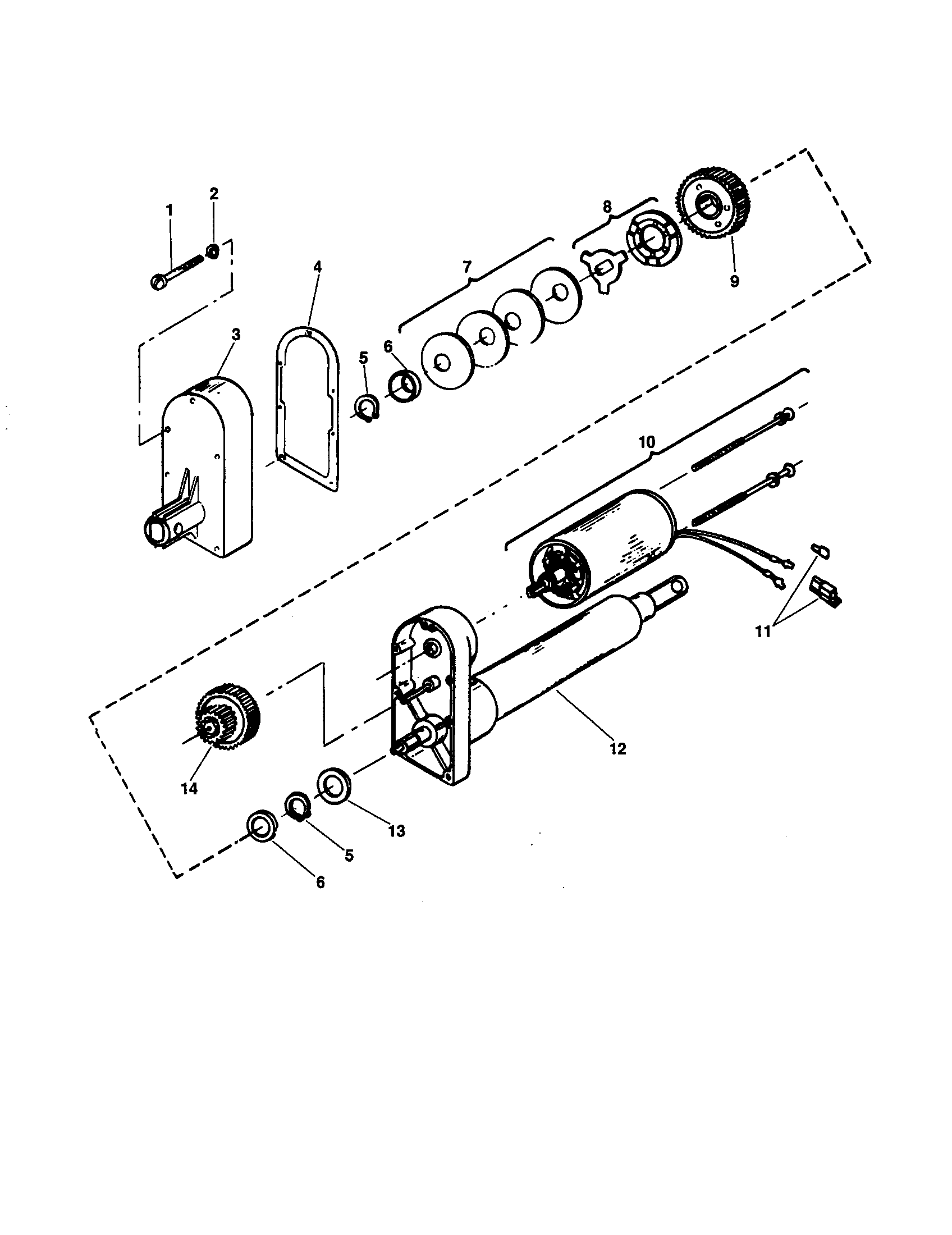 Craftsman 917242441 electric actuator diagram