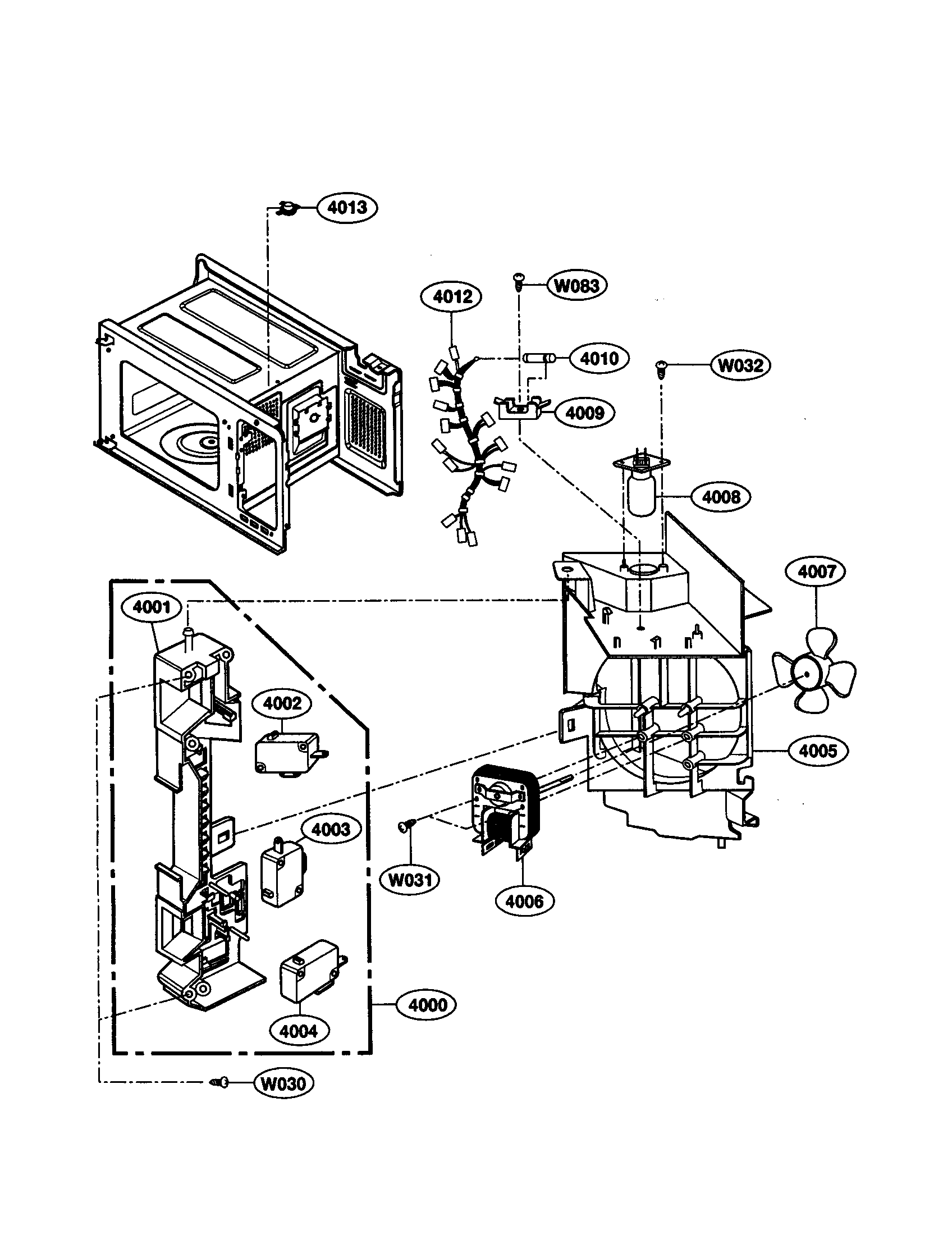 Kenmore 72169211890 suction guide diagram