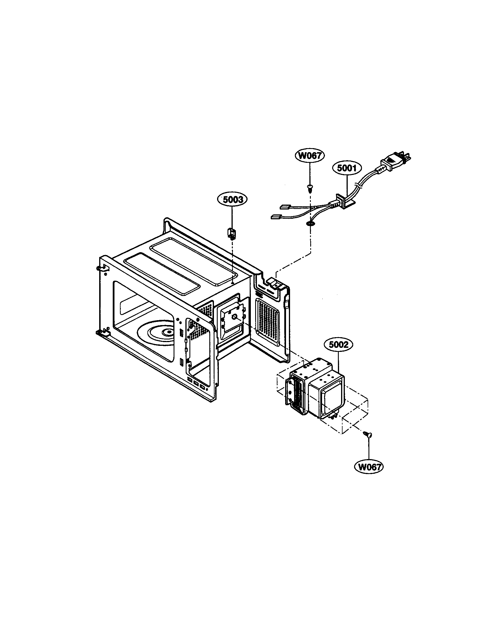 Kenmore 72169211890 oven interior diagram