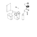 KitchenAid KUCC151GBT0 accessory diagram