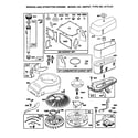 Craftsman 917259530 fly wheel/ air cleaner diagram