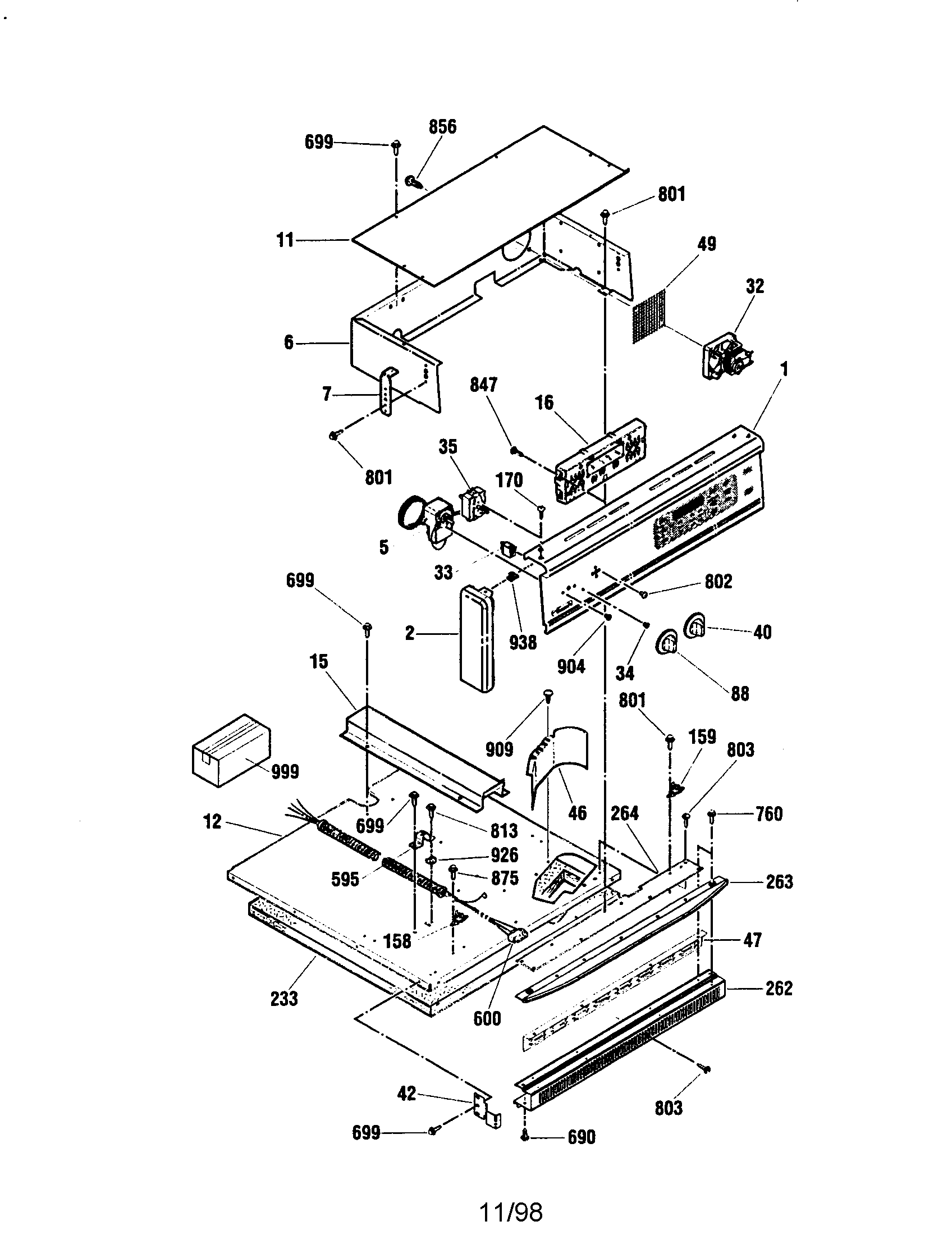 Kenmore 91141369792 control diagram