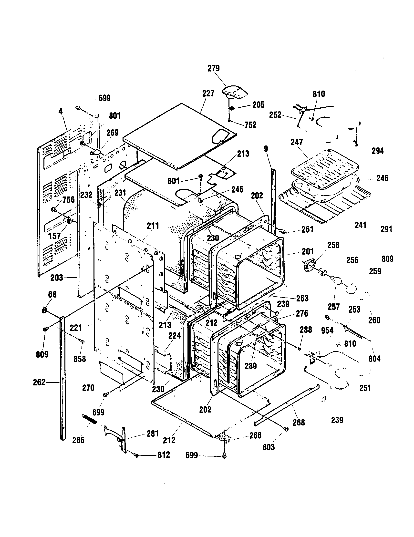 Kenmore 91141369792 body diagram