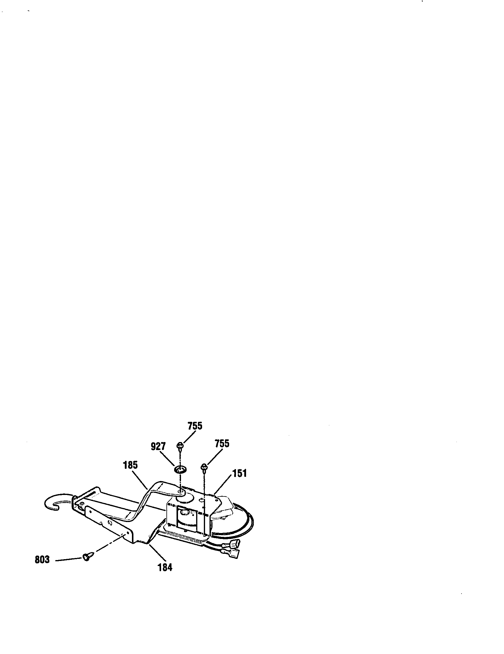 Kenmore 91141369792 door lock diagram