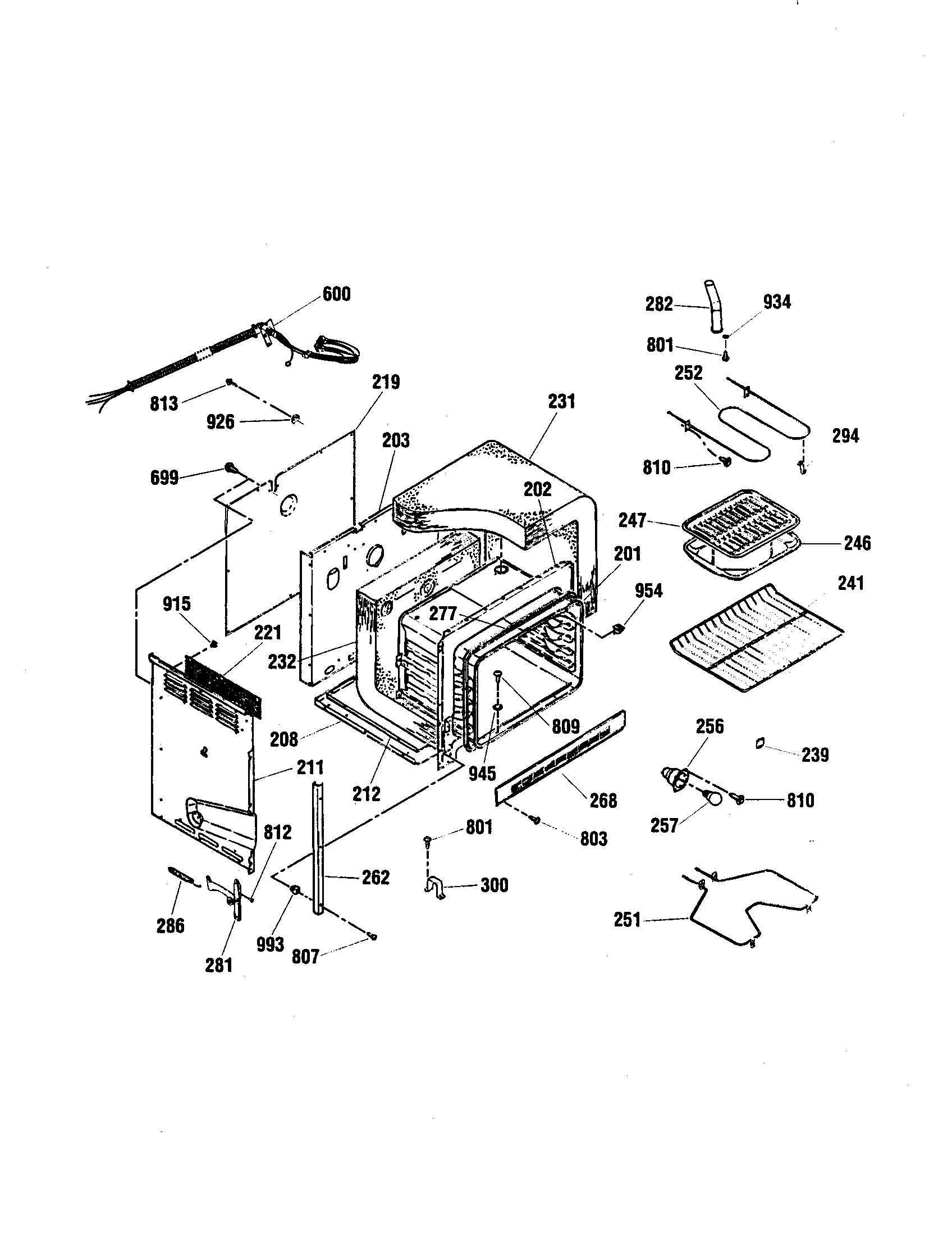 Kenmore 9114524194 body diagram