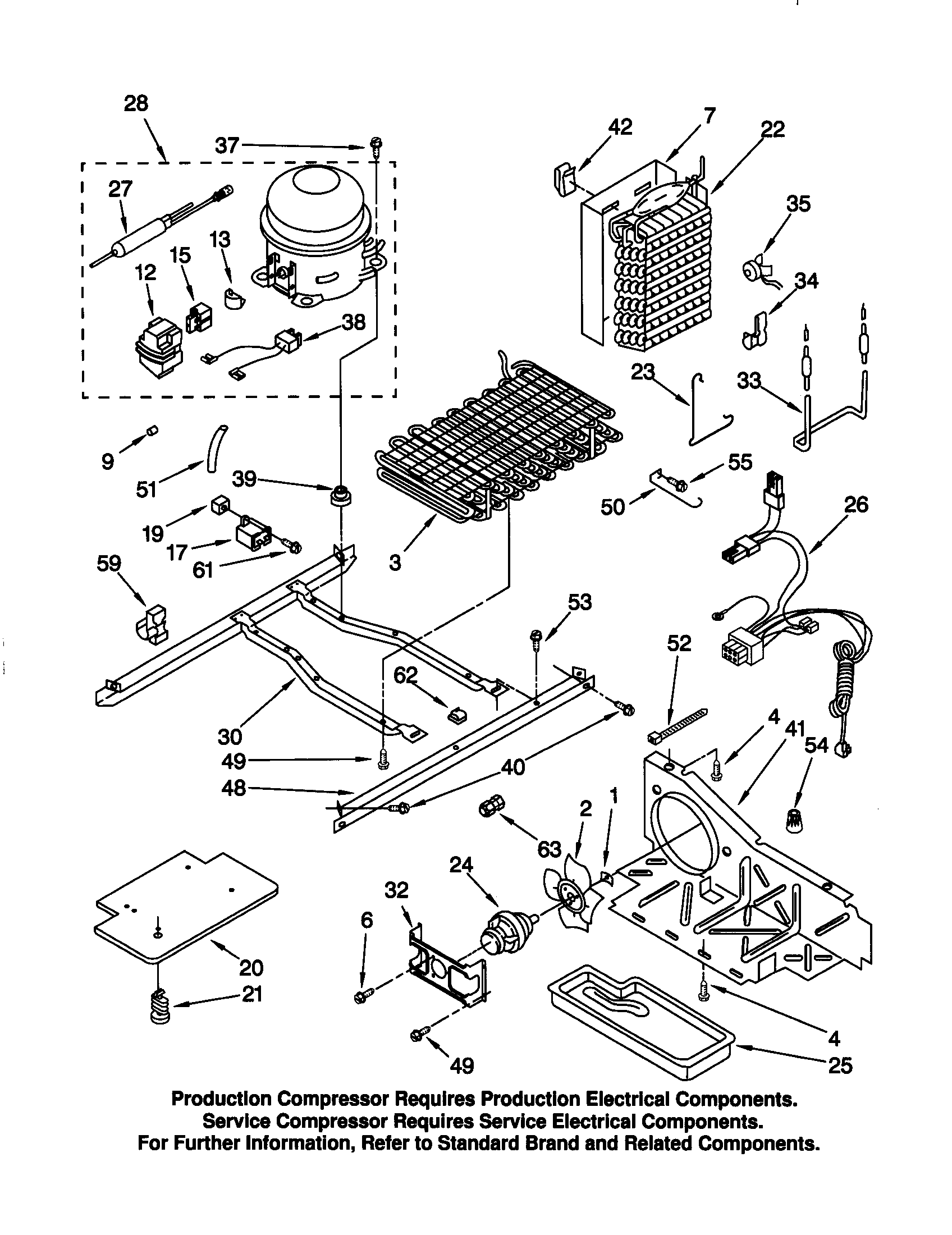 Kenmore 10659747990 unit diagram