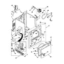 Whirlpool LGR8857EQ3 cabinet diagram