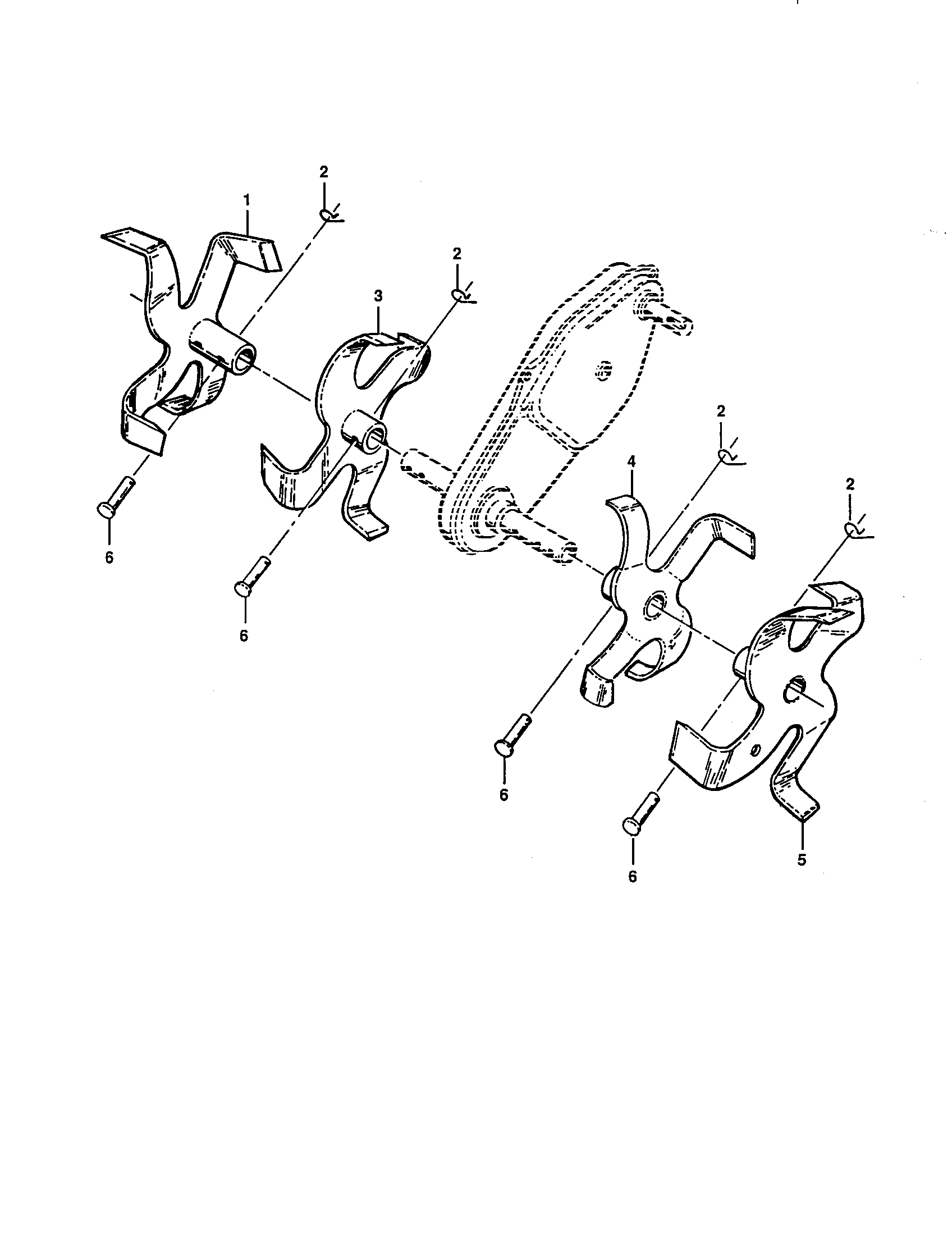 Craftsman 917292352 tine assembly diagram