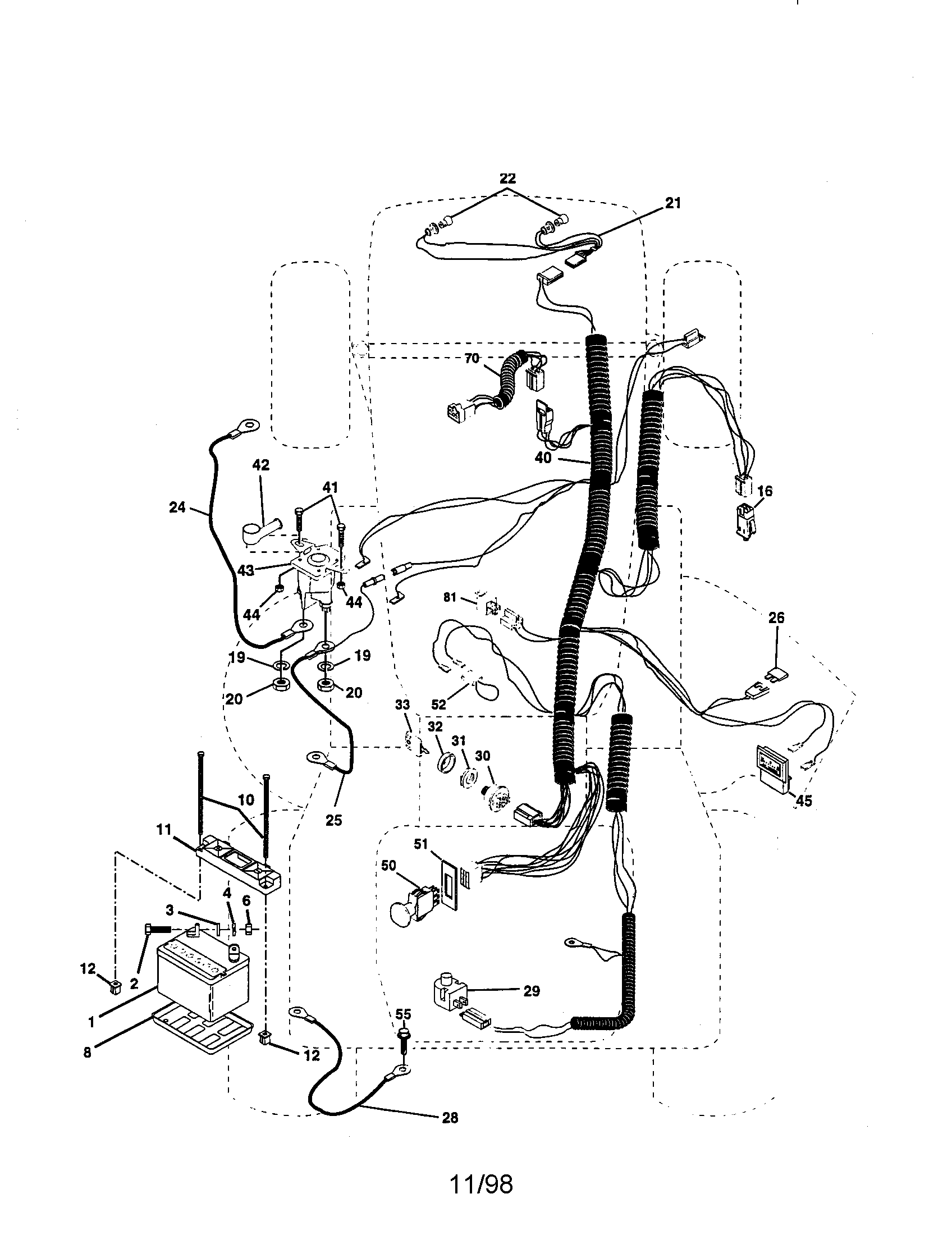 Craftsman 917258695 electrical diagram