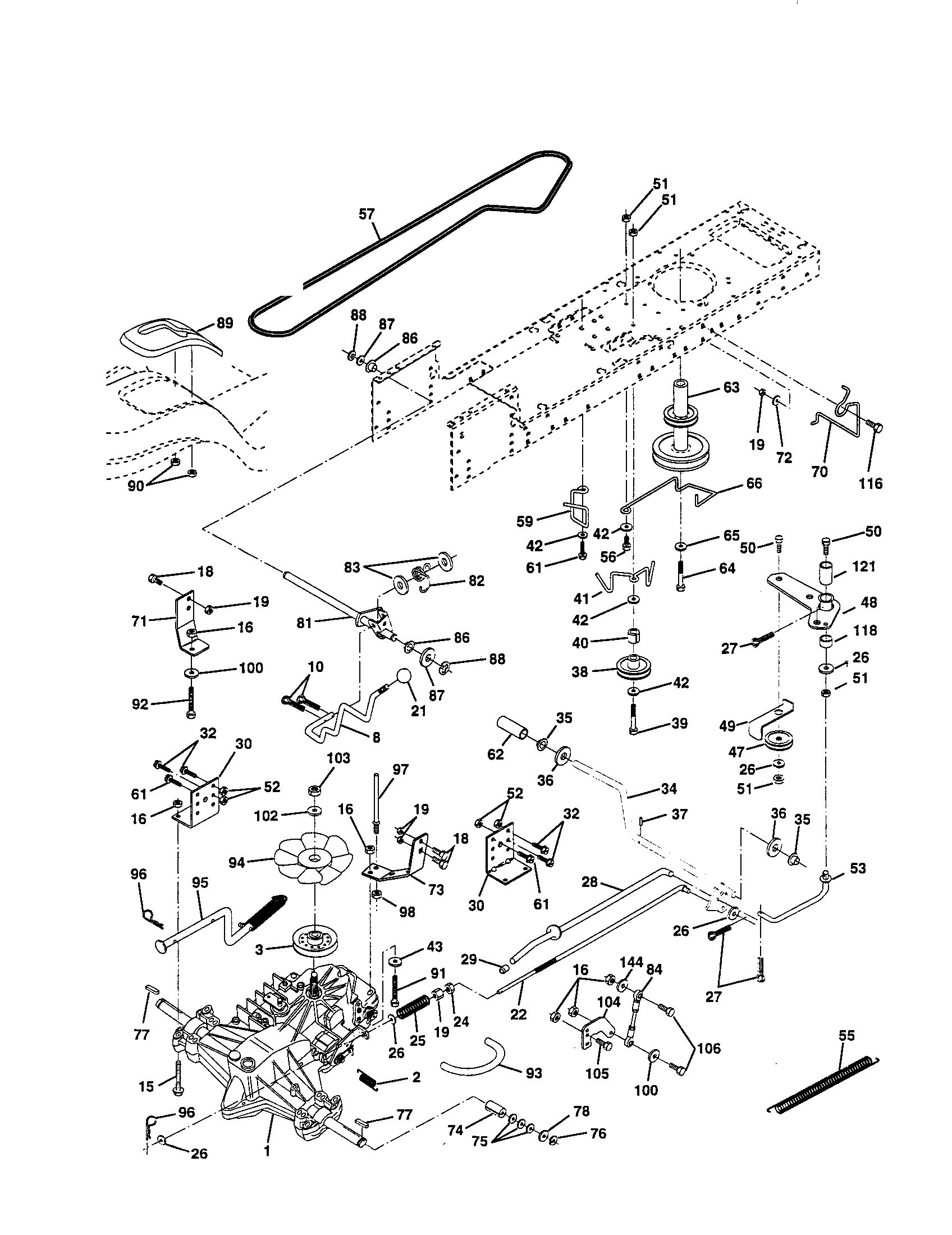Craftsman 917259830 drive diagram