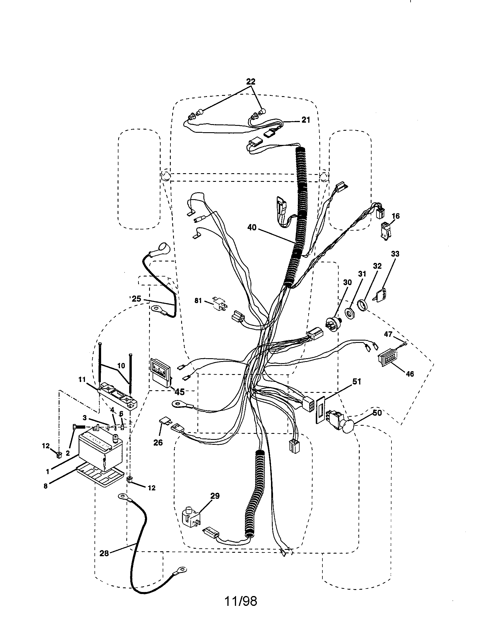 Craftsman 917258922 electrical diagram