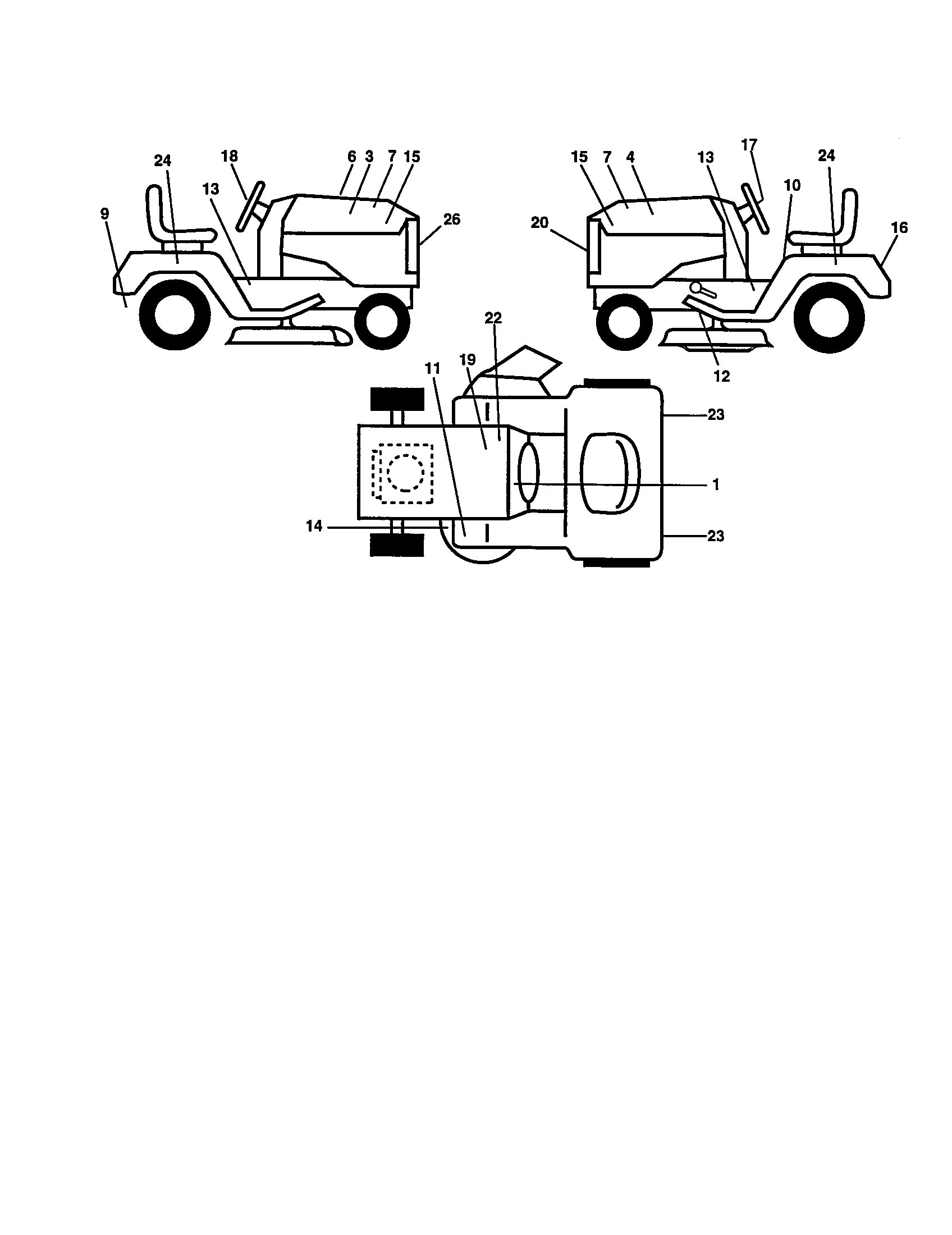 Craftsman 917258922 decals diagram