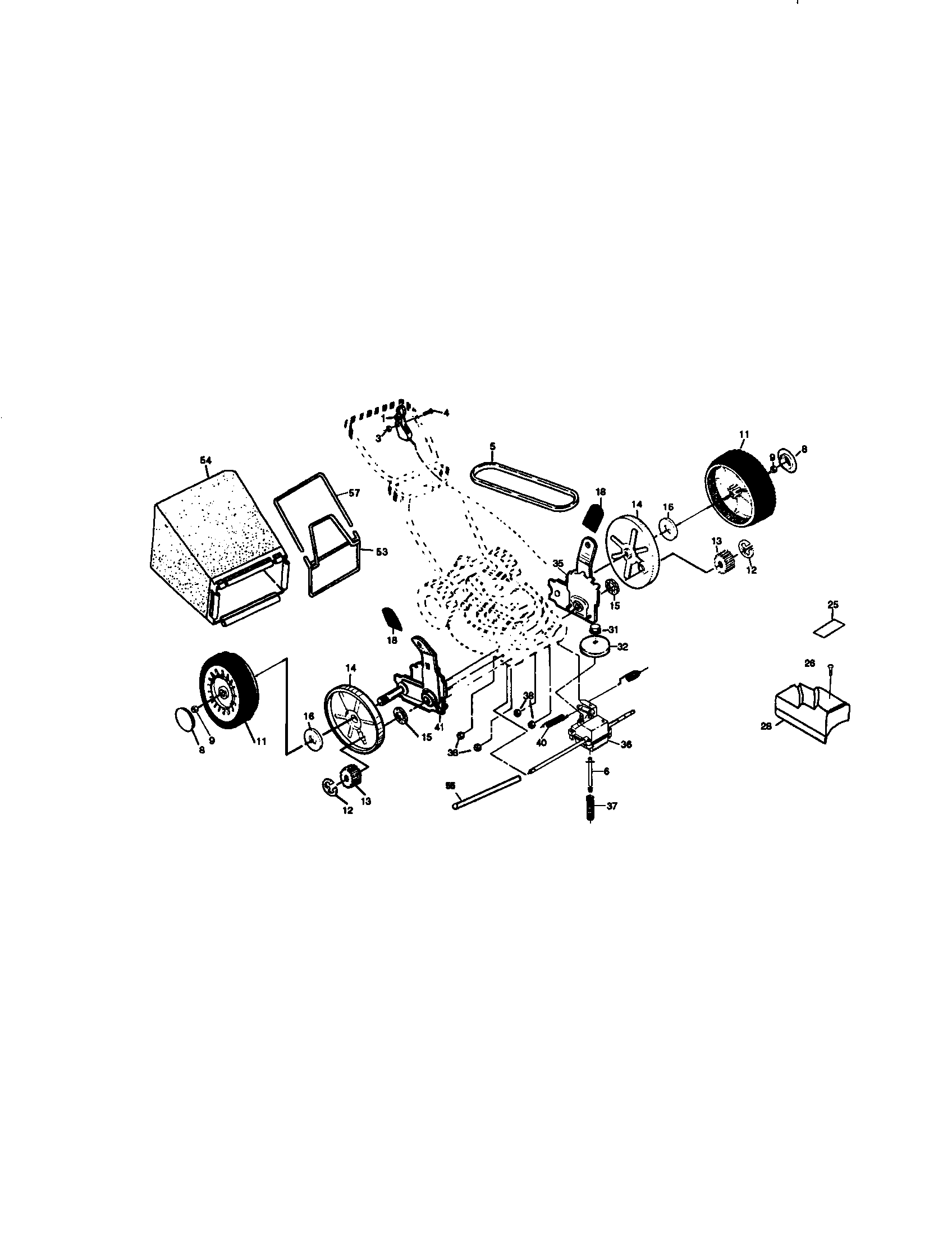 Craftsman 917377582 drive diagram