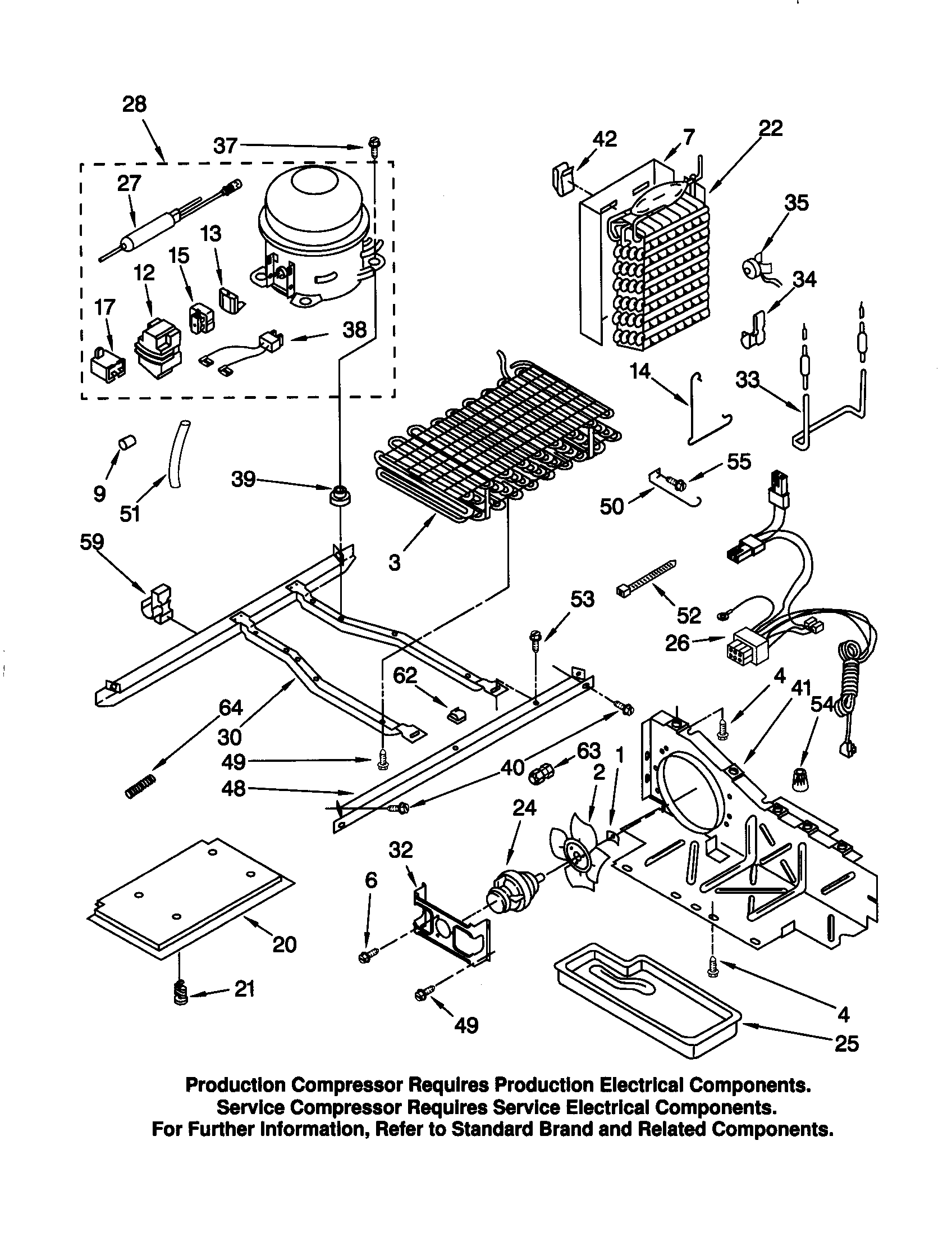 Kenmore 10659045990 unit diagram