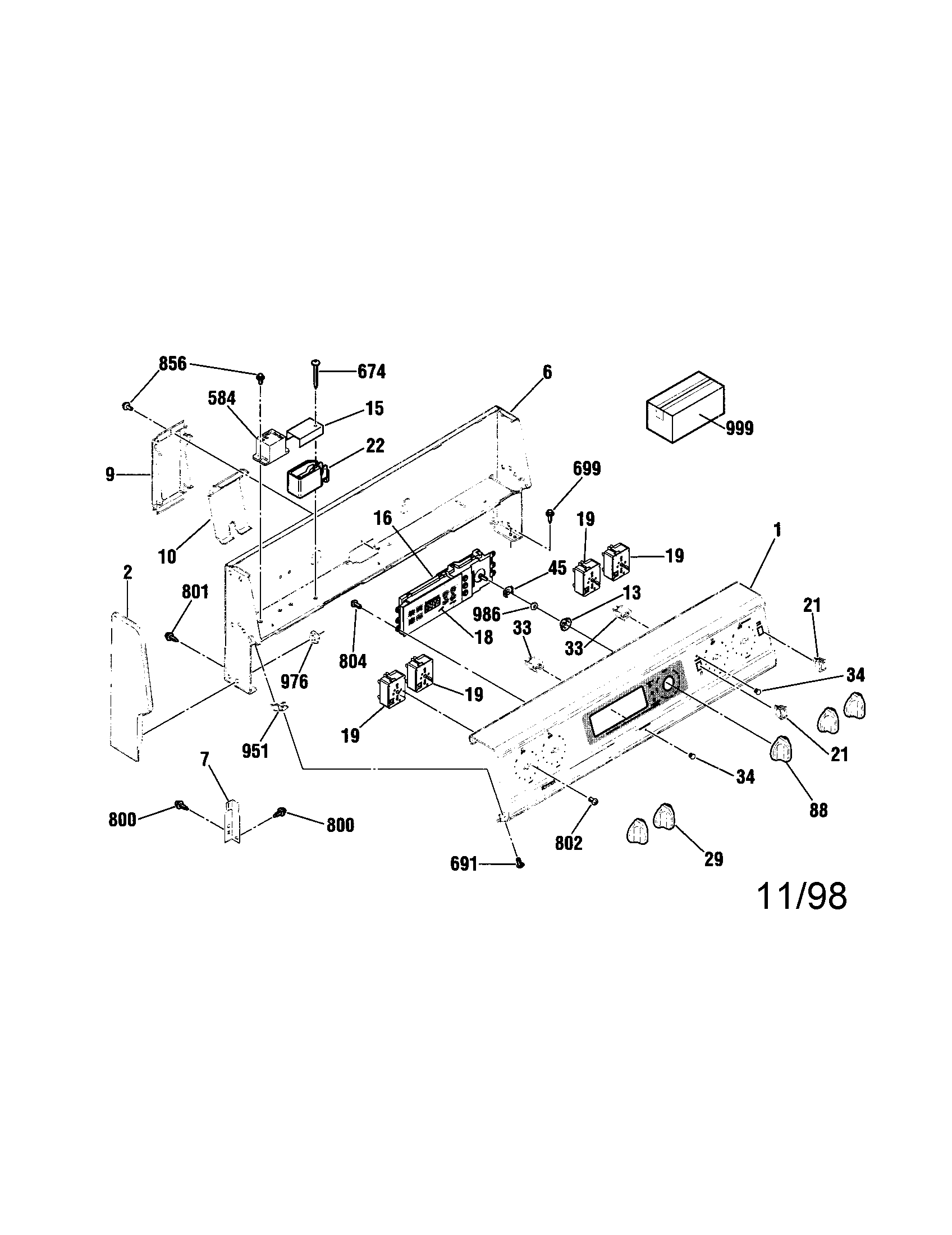 Kenmore 91193576790 backguard diagram