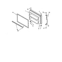 Kenmore 10679862990 freezer door diagram