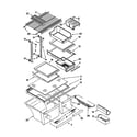 Kenmore 10679862990 shelf diagram