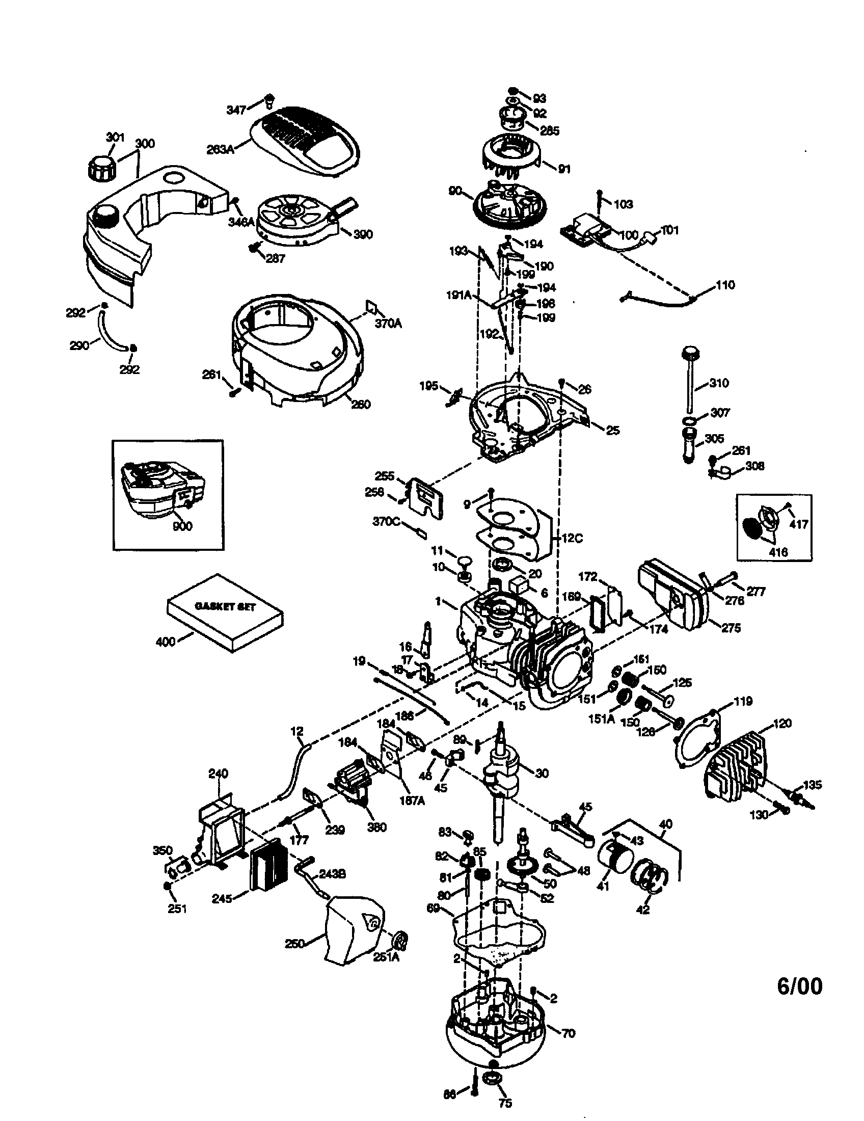 Craftsman 917379590 craftsman 4-cycle engine diagram