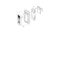 Panasonic NN-S768BA escutcheon base assembly diagram