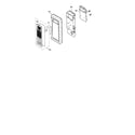 Panasonic NNS567WAS escutcheon base assembly diagram