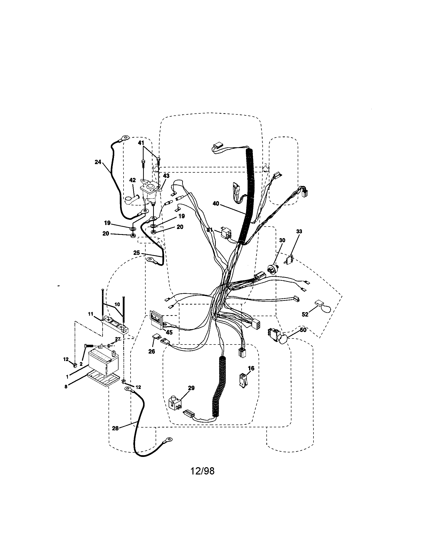 Craftsman 917273060 electrical diagram
