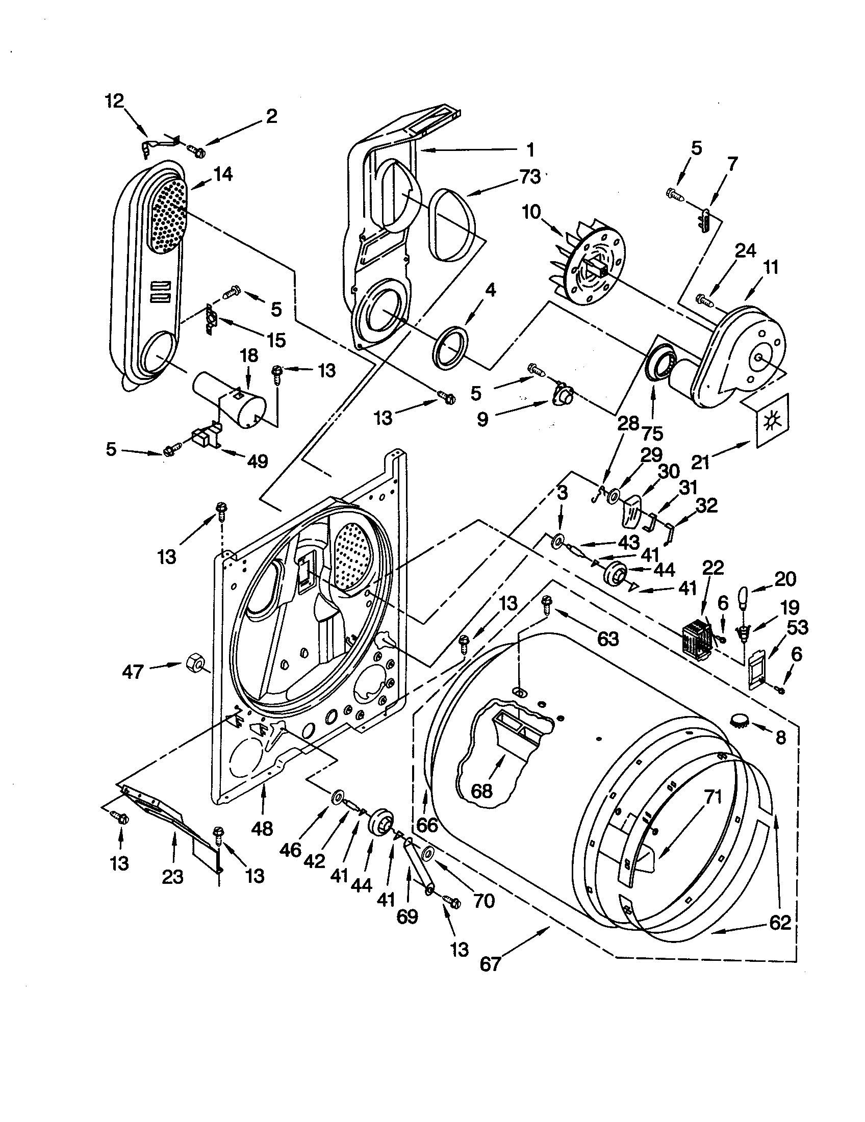Whirlpool GGQ8858EQ1 bulkhead diagram