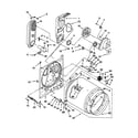 Whirlpool LGR8858EQ3 bulkhead diagram