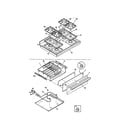 Kenmore 79075715891 top/drawer diagram