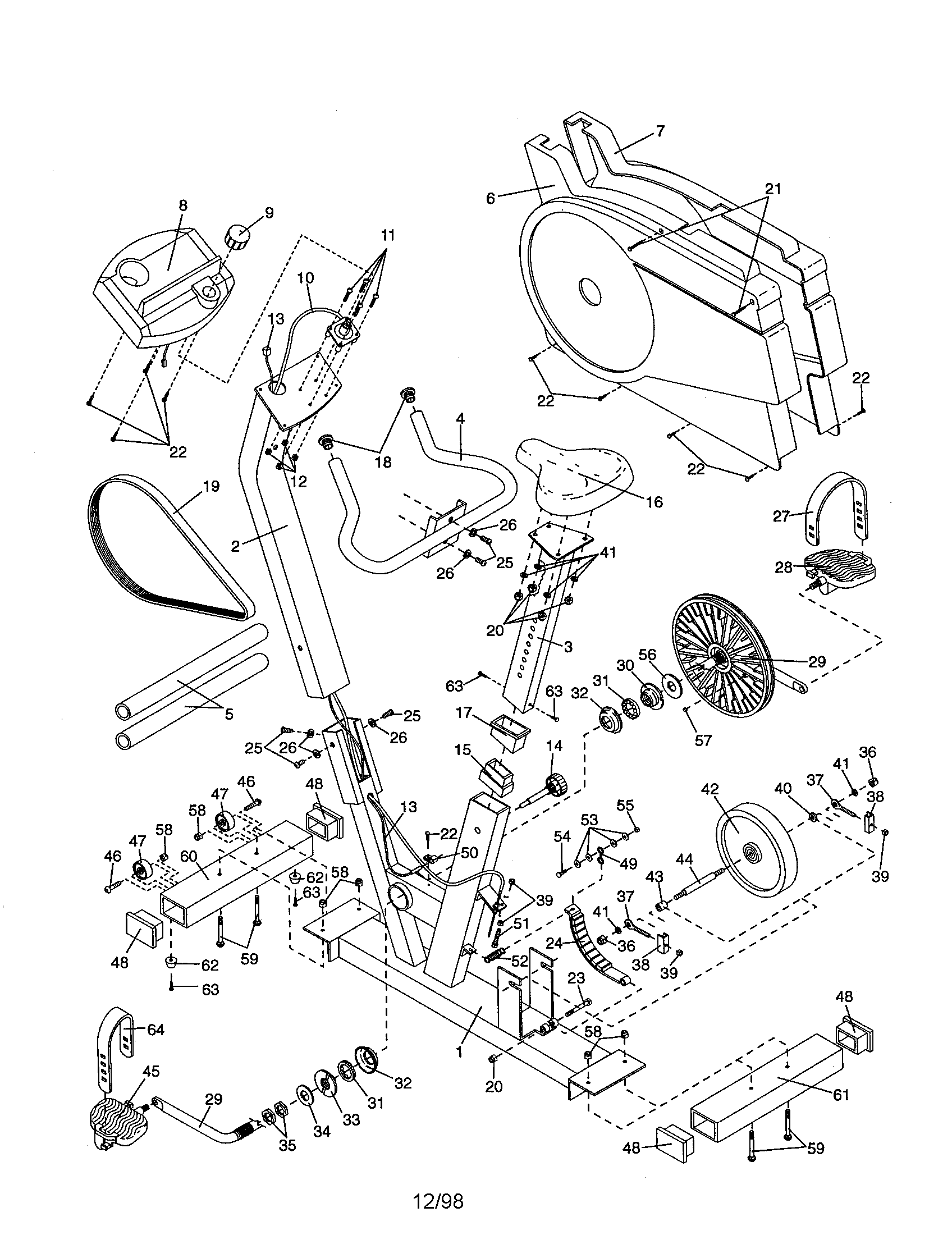 Proform 831288272 unit parts diagram