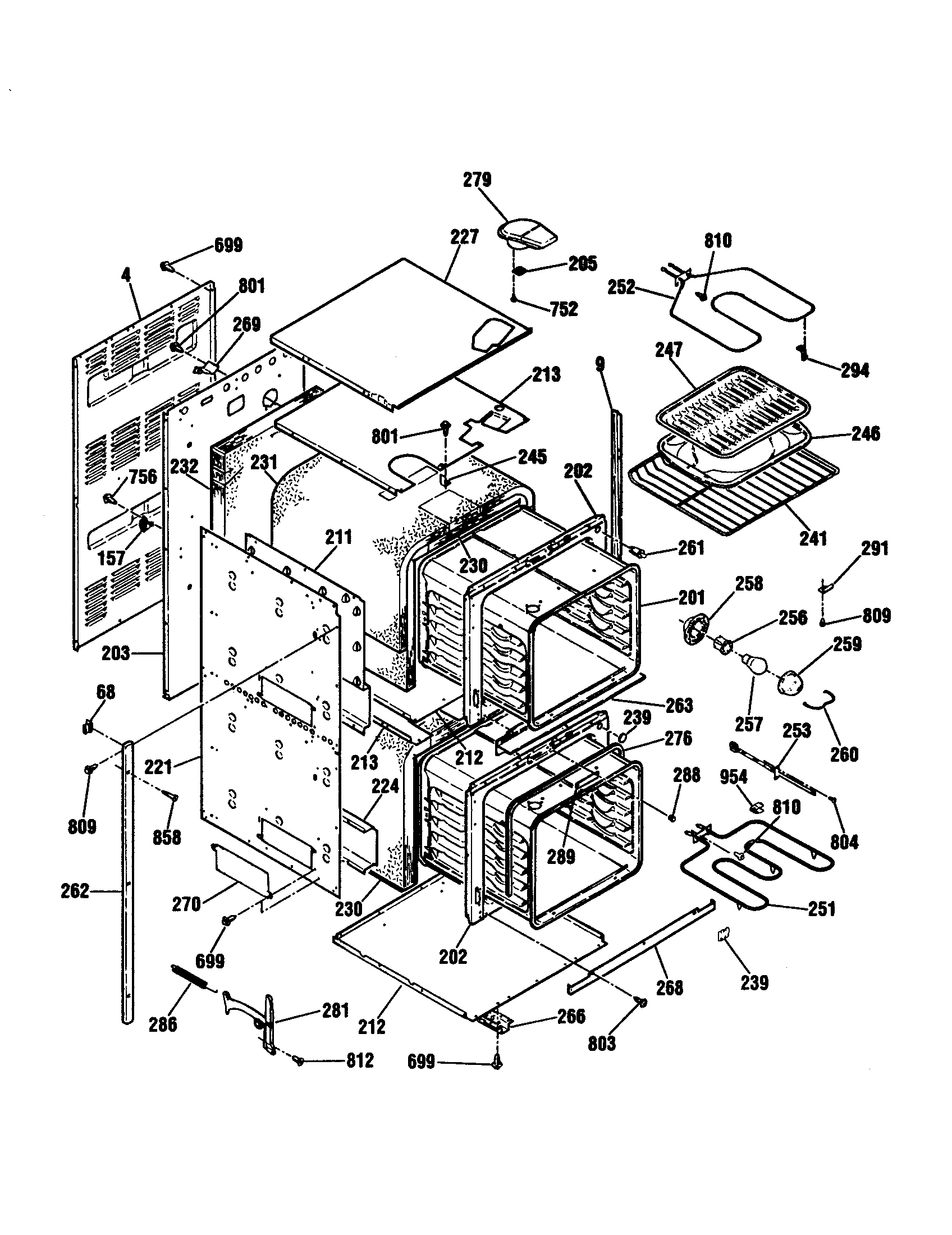 Kenmore 9114138990 body diagram