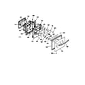 Kenmore 9114138990 upper door diagram