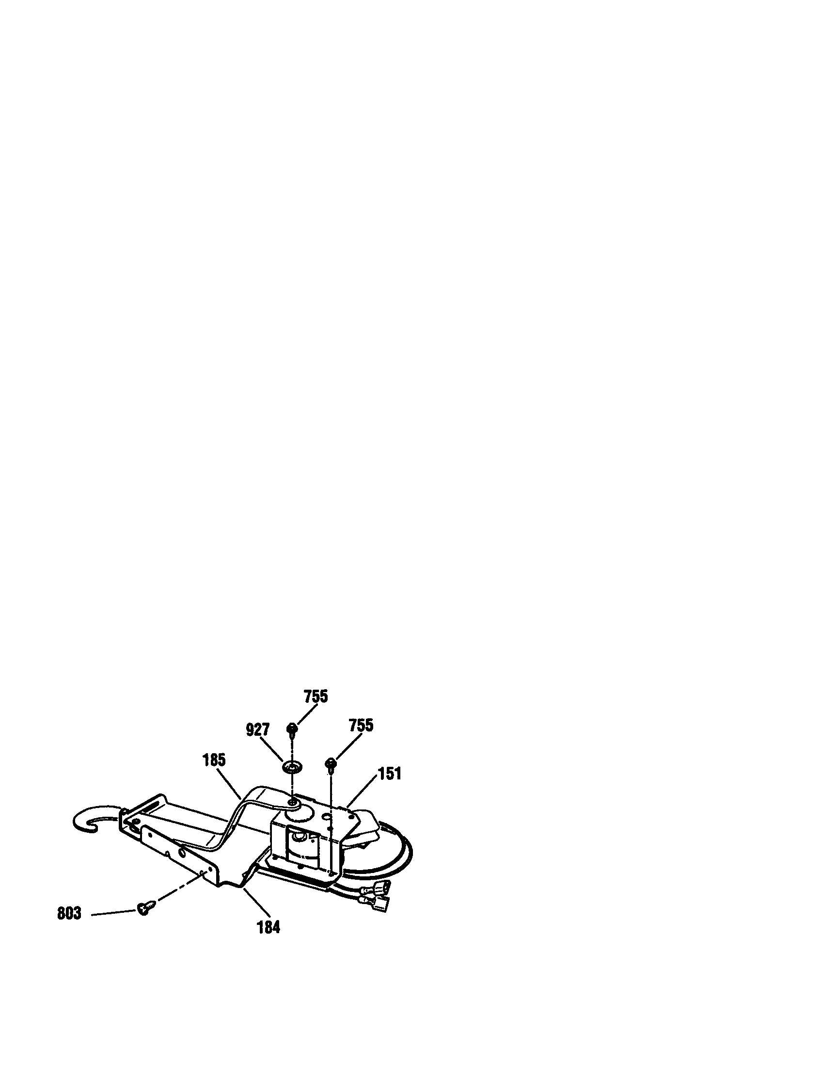Kenmore 9114138990 door lock diagram