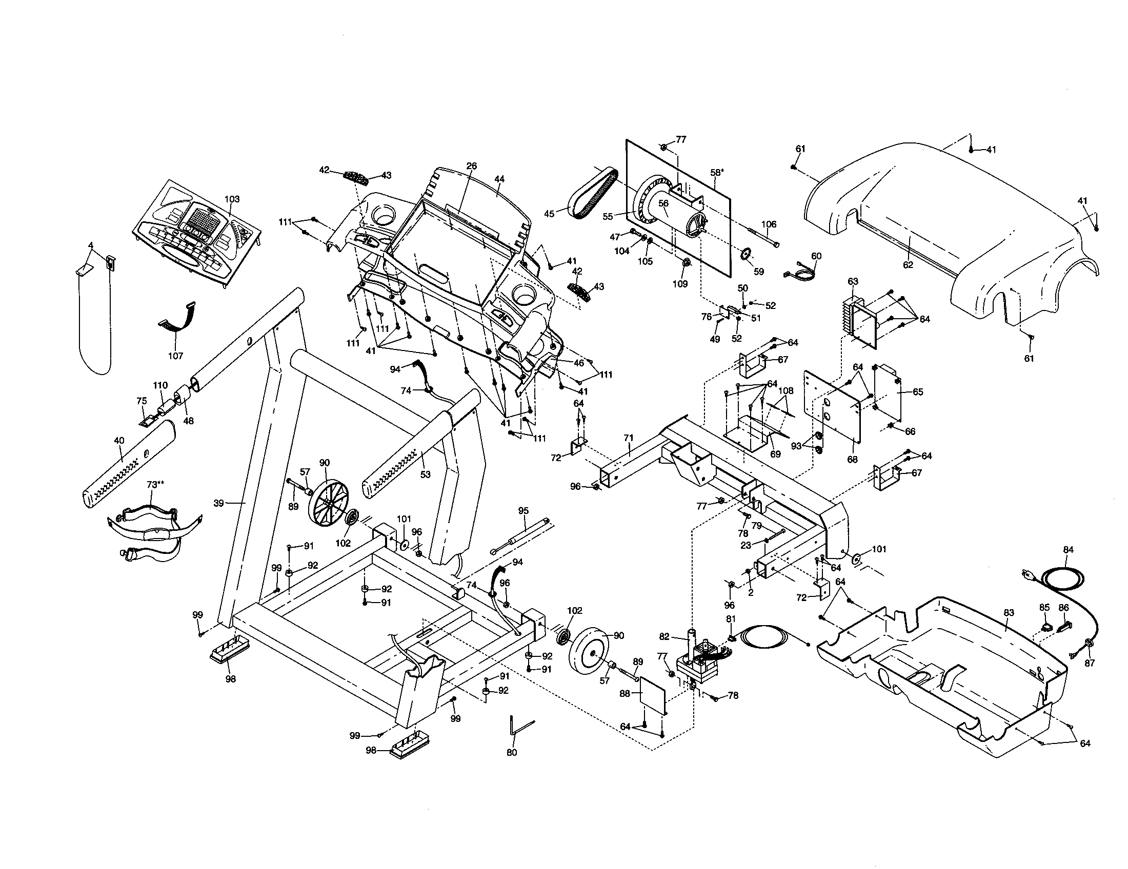 Reebok RBTL11980 page 2 diagram