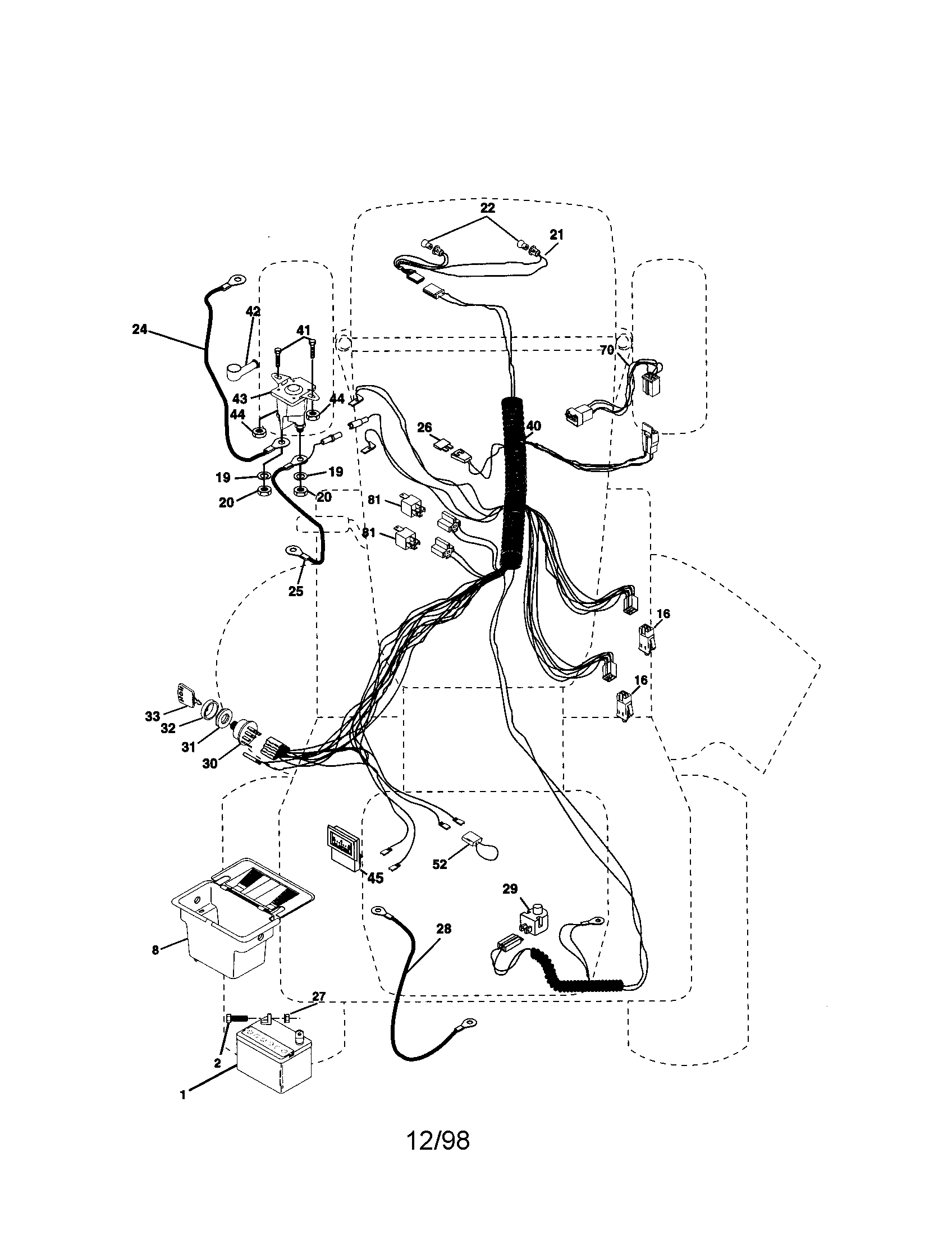 Craftsman 917271023 electrical diagram