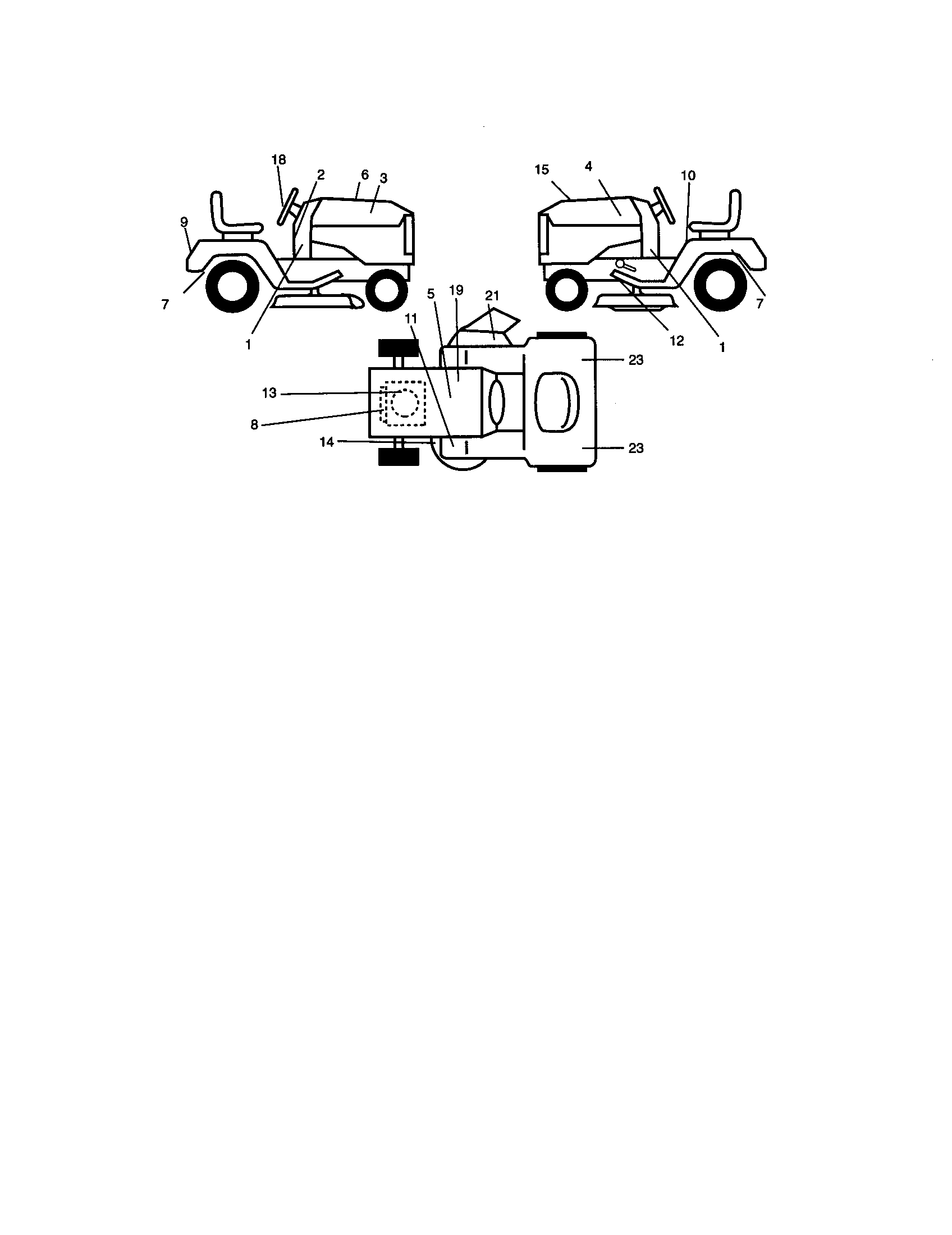 Craftsman 917273013 decals diagram