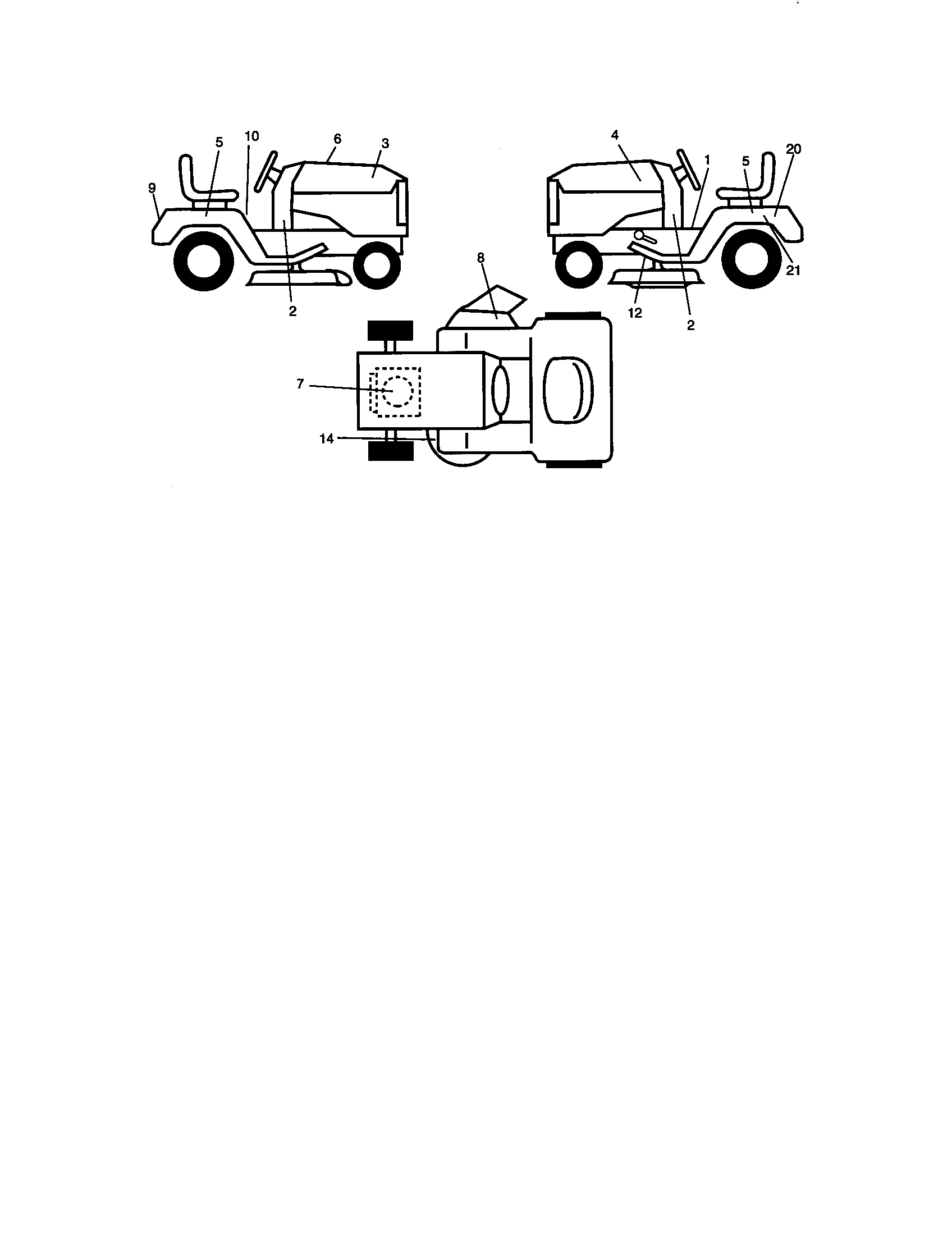 Craftsman 917271031 decals diagram