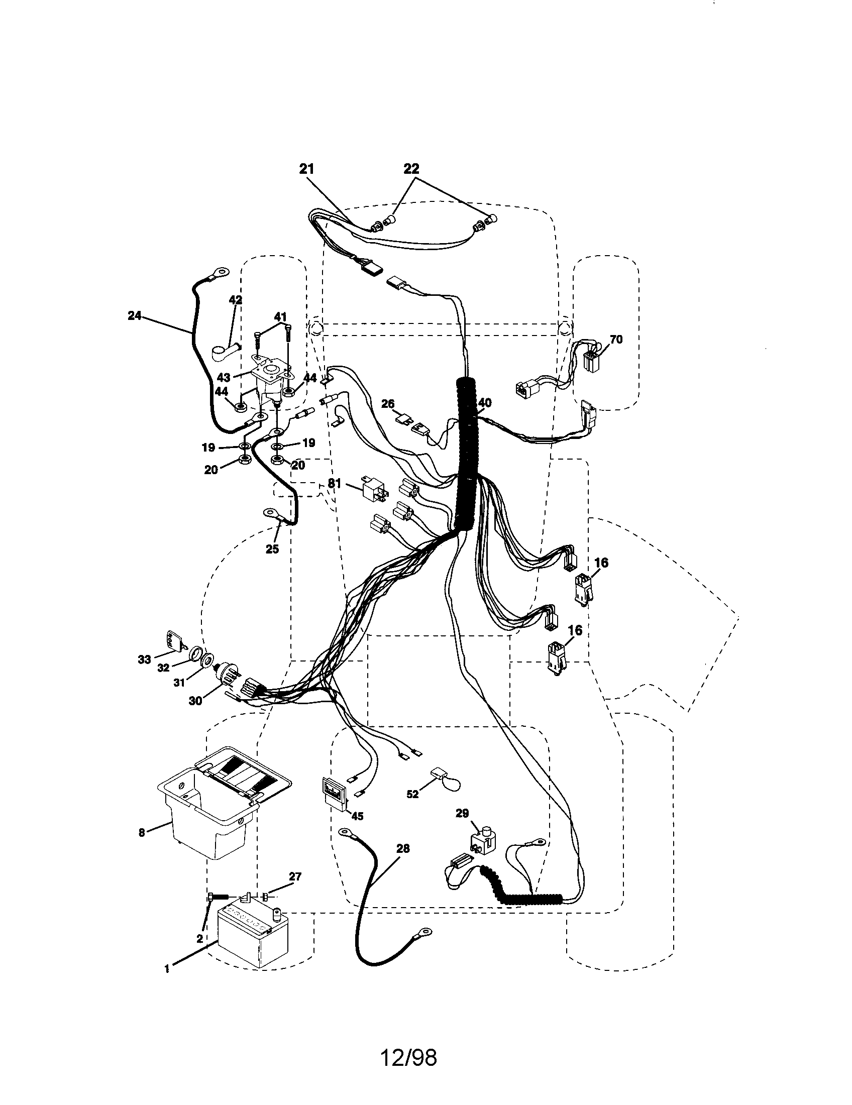 Craftsman 917271042 electrical diagram