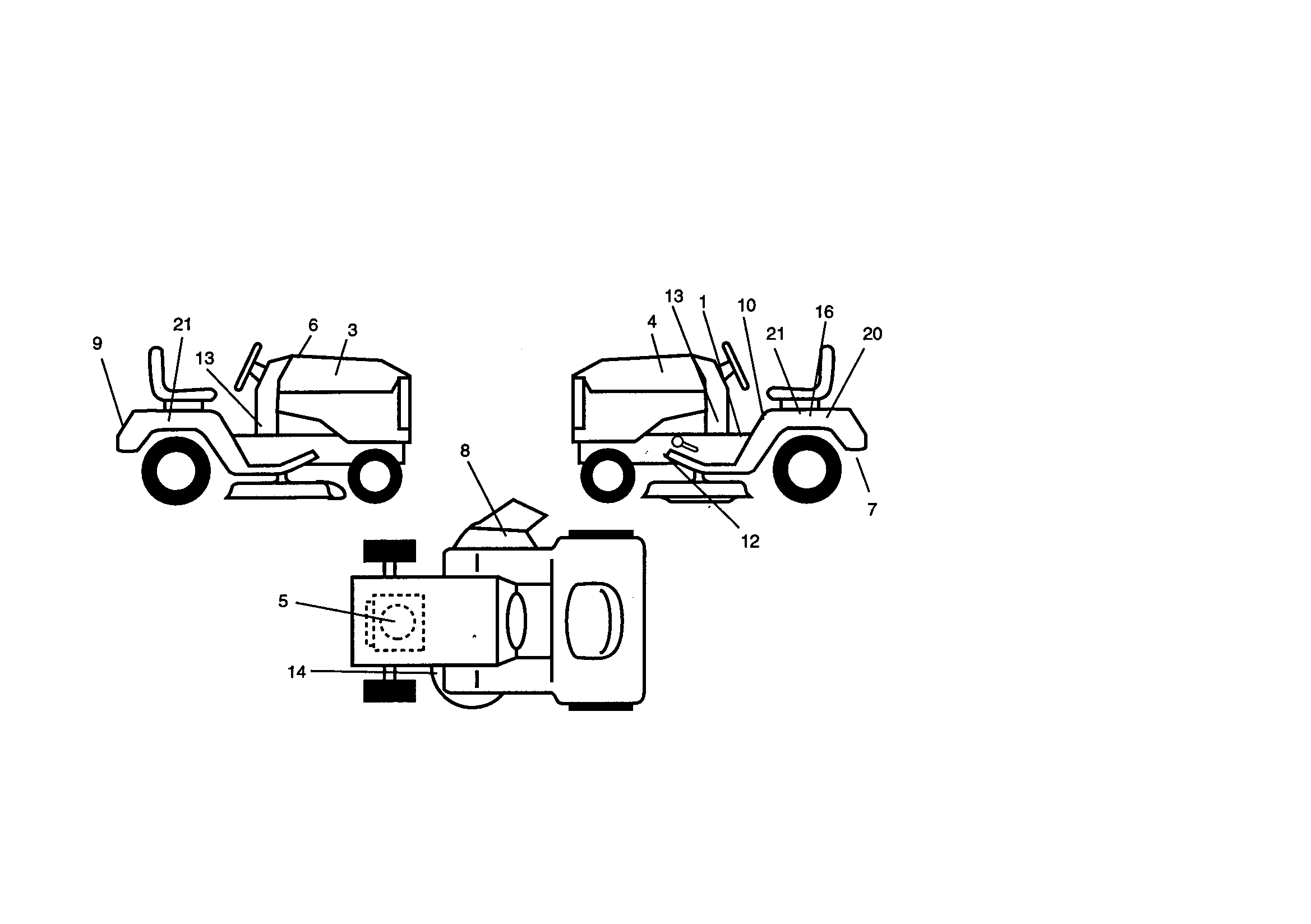 Craftsman 917271042 decals diagram
