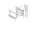 KitchenAid KTRP22KGWH01 freezer door diagram