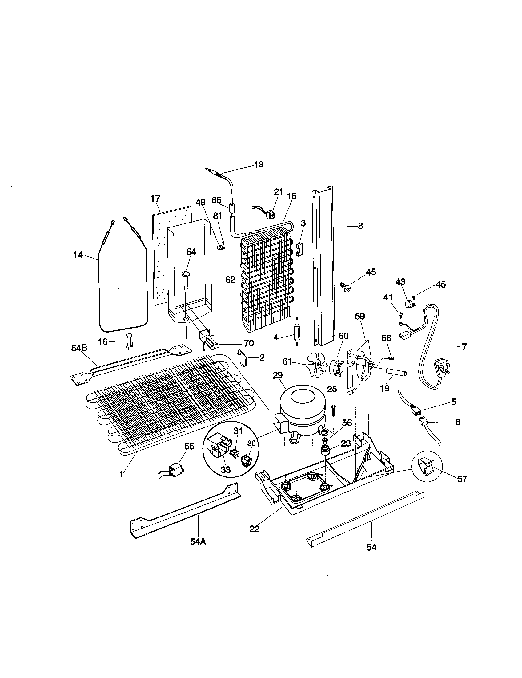 Kenmore 25358682897 system diagram