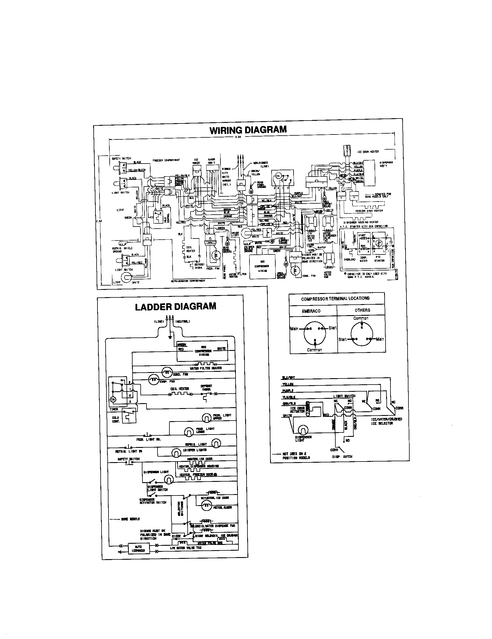 Kenmore 25358682897 wiring diagram
