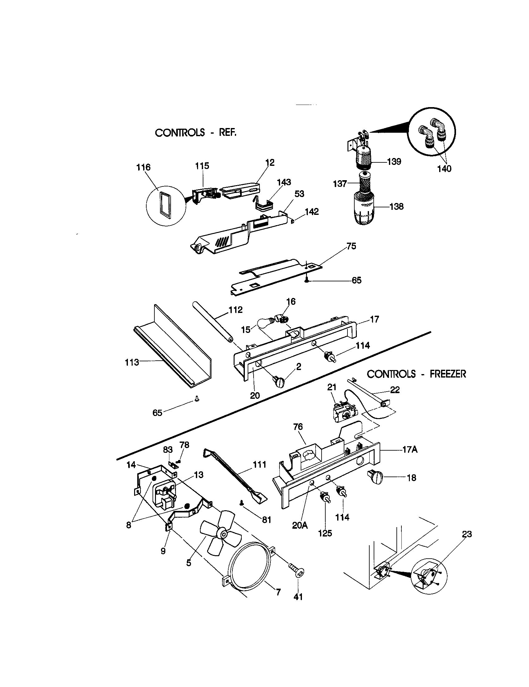 Kenmore 25358677896 controls diagram