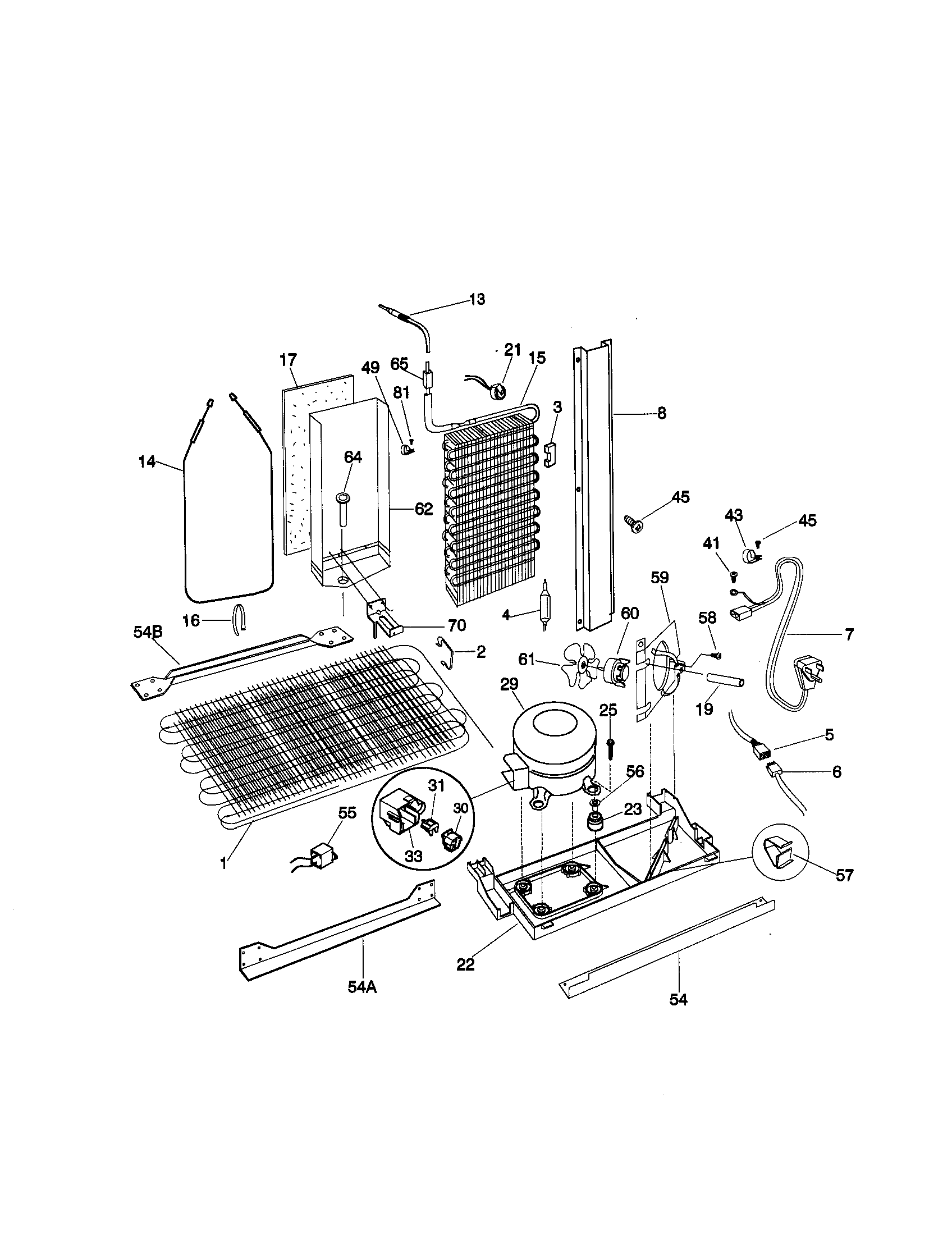 Kenmore 25358677896 system diagram