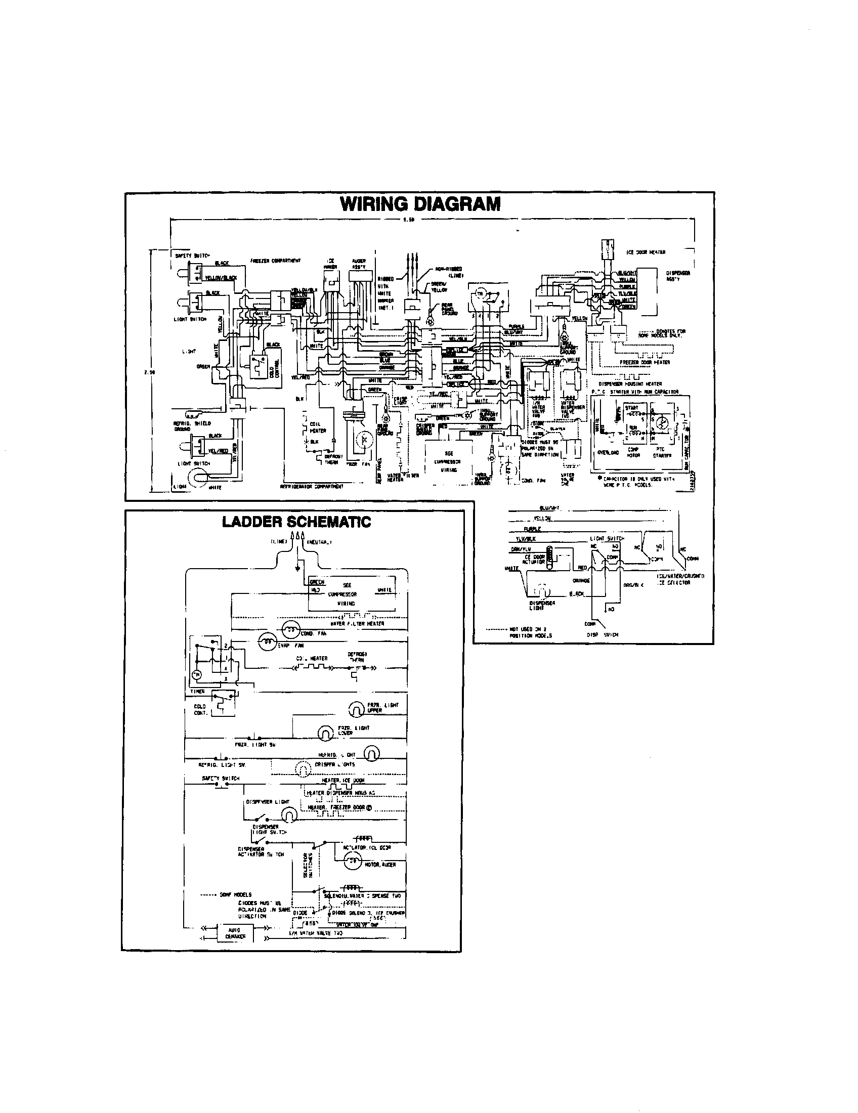 Kenmore 25358677896 wiring diagram diagram