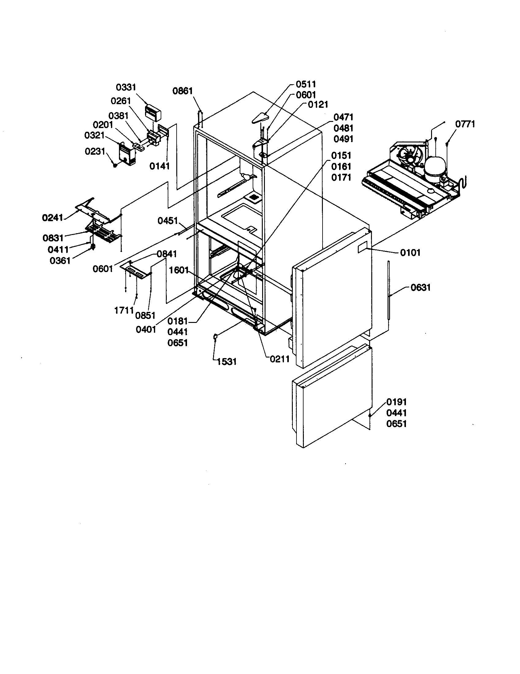 Kenmore 59669142990 controls and lights covers diagram